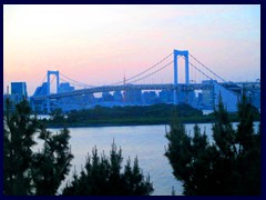 Rainbow Bridge at sunset